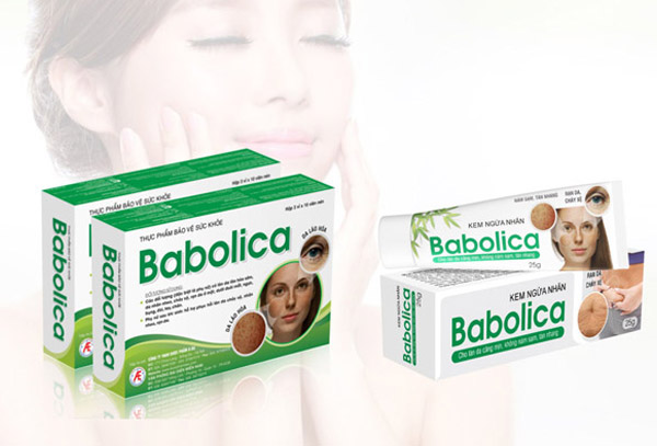Bộ đôi “trong uống ngoài bôi” Babolica trị rạn da hiệu quả